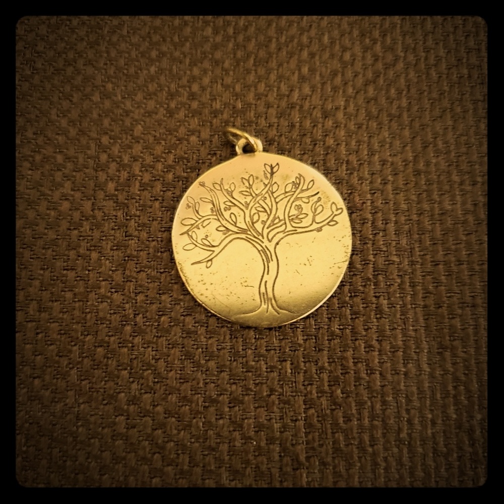 Stella and Dot gold colored charm